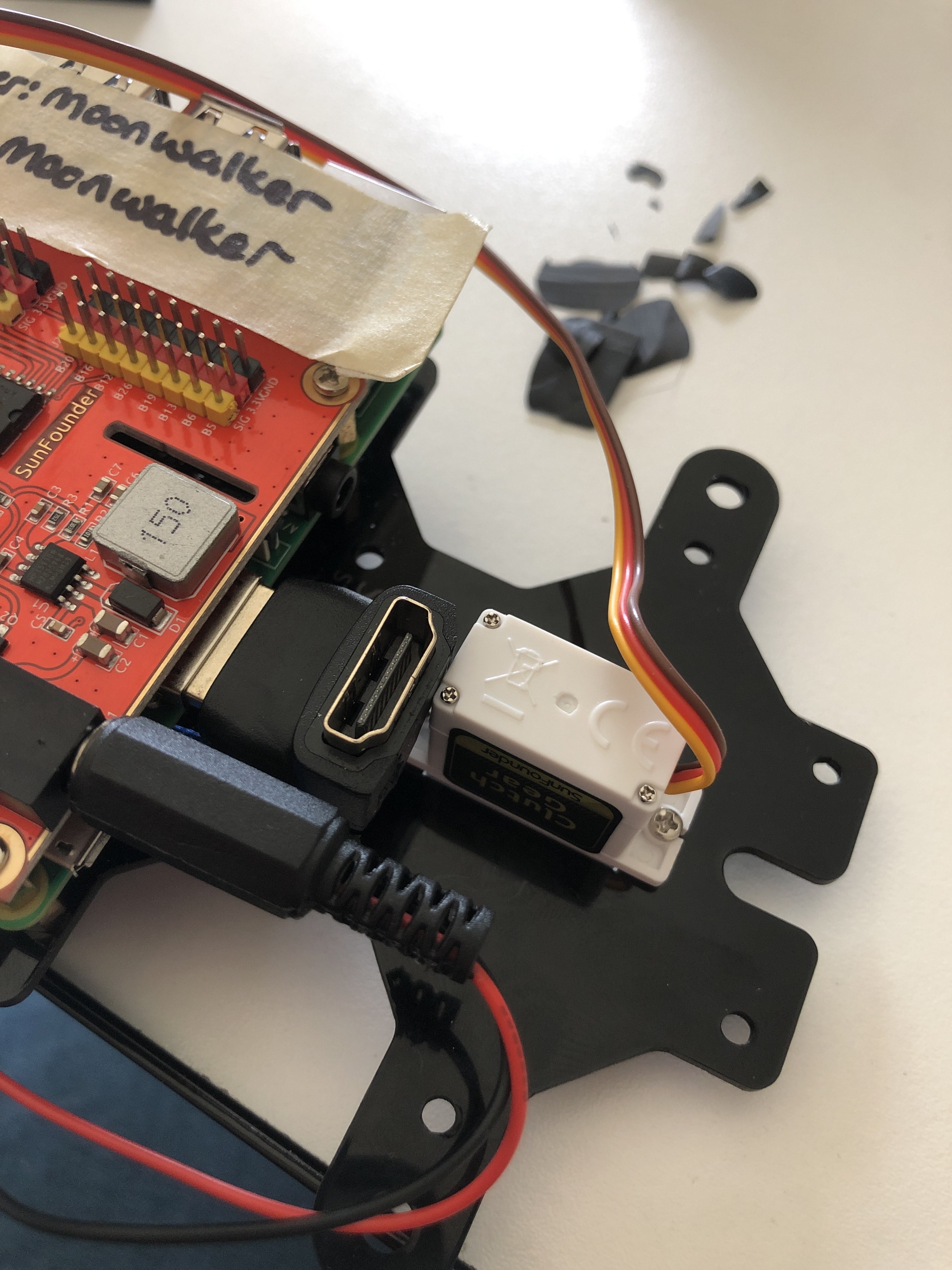 Camera Installation on Rover