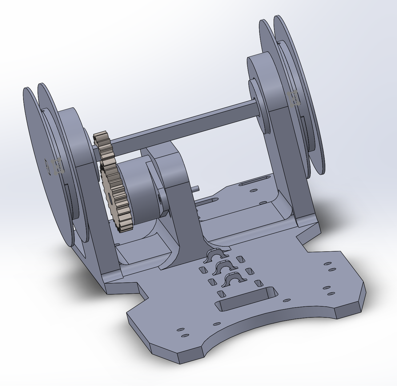 Final Assembly of Rover Frame