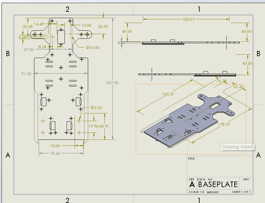 Frame Design and Simulation